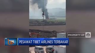 Pesawat Tibet Airlines Terbakar Usai Gagal Take Off