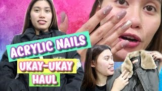 FIRST TIME MAG- ACRYLIC NAILS + UKAY-UKAY HAUL? Purpleheiress