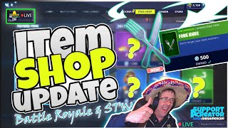 ?MenamesCho's LIVE ?  FORK KNIFE ? FORTNITE ITEM SHOP UPDATE - Battle Royale - Fri 14th June 2019