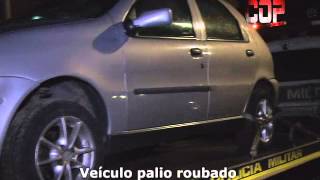 Veiculo palio roubado foi encontrado em patio de posto na PR 376