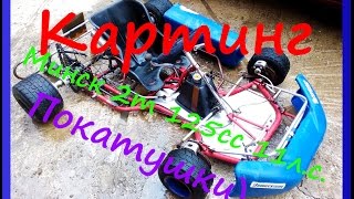 →Картинг с мотором Минск➧2т, 125сс, 11л.с.