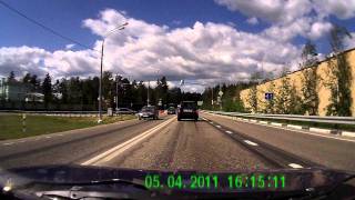 Видеорегистратор автомобильный с монитором WayCam HDV-200 HD