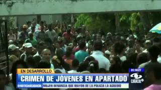 Cuatro jóvenes asesinados en Turbo, Antioquia