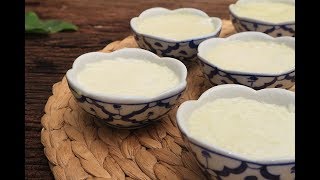 ขนมถ้วยใบเตย สูตรแป้งเหนียวนุ่ม/thai coconut milk custard/easyfoodgoodhealth by andy