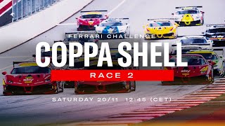 Ferrari Challenge Finali Mondiali 2021 Coppa Shell - Mugello Circuit, Race 2