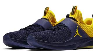 JORDAN TRAINER 2 FLYKNIT "MICHIGAN" RELEASE INFORMATION