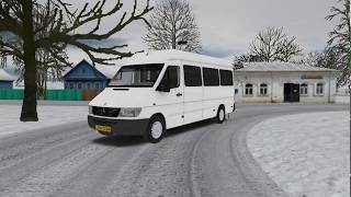 Omsi 2. Чугуев 2.0, маршрут 470, Старая Покровка-Харьков, автобус Mercedes-Benz Sprinter_12