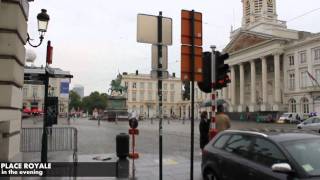 Walking in Brussels, Belgium