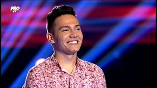 The Voice Romania - Florin Raduta - When A Man Loves A Woman -Blind Auditions 2014