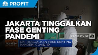 DKI Tinggalkan Fase Genting Pandemi Covid-19