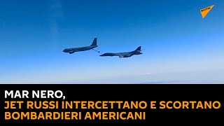 Mar Nero, jet russi intercettano e scortano bombardieri americani
