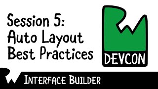 Auto Layout Best Practices with Gemma Barlow - Live Tutorial Session - RWDevCon 2018