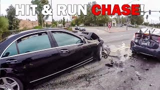 CRAZY HIT & RUN CHASE | CRAZY, STUPID & ANGRY PEOPLE vs BIKERS | [Ep. #302]
