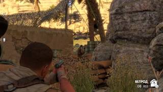 Sniper Elite 3 - прохождение 3 миссии "ущелье халвайи" на сложности "реалистичная"