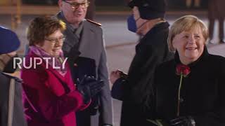 Germany: Bundeswehr bids farewell to outgoing Chancellor Merkel