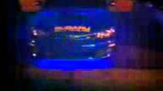 my sti with knight rider scanner in blue