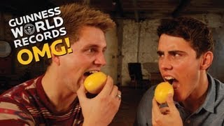 Swallowing a Whole Lemon?! // The Record Slam (Ep1)