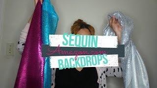 My Filming Setup ! Sequin Backdrops | Euniycemari
