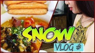 ASRM I Eat Snail Noodles II SNOW VLOG