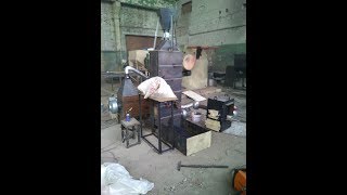 Газогенератор GRV пиролизный на рисовой шелухе