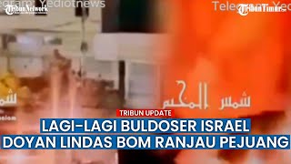 Buldoser Israel di Chomash Dilumpuhkan Kelompok Pejuang Palestina
