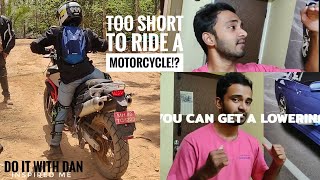 890mm SEAT HEIGHT | TOO TALL TO RIDE!? | SHORT RIDER PROBS | DO IT WITH DAN