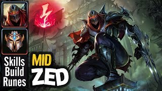 No feedees a Zed o pasará esto ?  Zed MID - Season 9 ? Gameplay