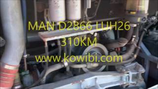 MAN D2866 LUH26 310KM engine motor  двигатель for sale 1