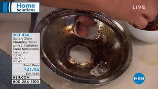 Dutch Glow Cleaning Tonic with 2 Stainless Scrubbers