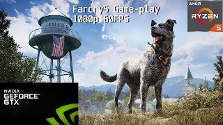 Far Cry 5 | Ryzen 5 1500x ~ GTX 1050ti | 1080p 60FPS