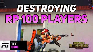 DESTROYING RP-100 PLAYERS - INSANE SNIPER SHOTS- Pubg Mobile