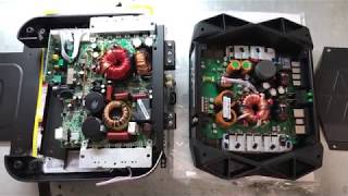 JBL GTX500 vs JBL Club5501 Amplifiers disassembled