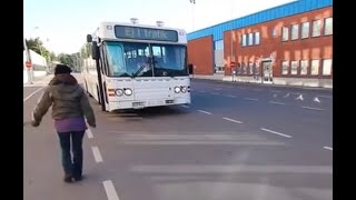 Säkerhetskontroll av buss
