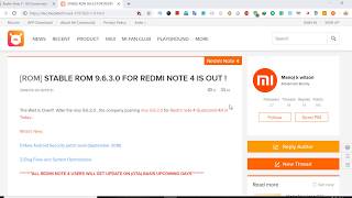 REDMI NOTE 4 MIUI 9.6.3.0 NEW STABLE UPDATE || REDMI NOTE 4 NEW UPDATE