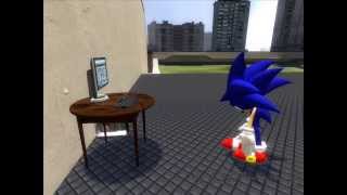 Sonic un dia loco en gmod