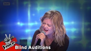 Βασιλική Παπαθεοχάρη - One moment in time | 8o Blind Audition | The Voice of Greece