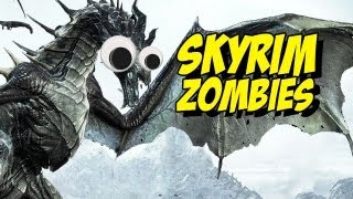 Funny Counter Strike Gameplay Moments Skyrim Zombies (minigames)