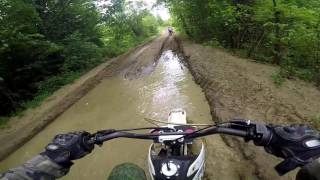 Эндуро лайф. Май. Лес, грязь, кураж. Motoland  XR250, Motoland 125, Kayo 140.