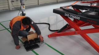 Stratus Portable Mid Rise Scissor Lift SAE-TS6600 Installation Instruction
