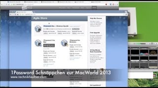 1Password Schnäppchen zur MacWorld 2013