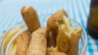 Como hacer Palitos de Queso - Receta Vegetariana