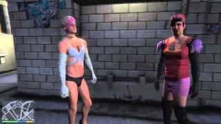 Трансы в ГТА 5. Transvestites in the GTA 5