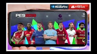 تحميل PES2019 باتش الدوري الانجيليزي باخر اصدار 3.2.1 والاطقم