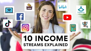 How I’ve built 10 streams of income by the age of 32