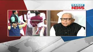 Rally of BJD MLAs Demanding Hike of Paddy MSP