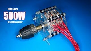 How to make a powerful brushless motor