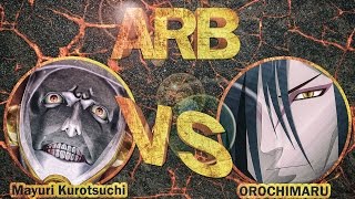 Маюри против Орочимару | Аниме Рэп Батл | 1 |