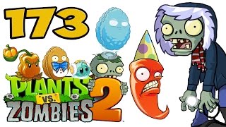 ч.173 Plants vs. Zombies 2 - Frostbite Caves - Day 2