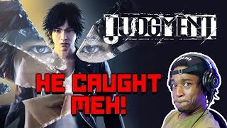 HE CAUGHT ME! | JUDGEMENT PS4 GAMEPLAY | PART 1