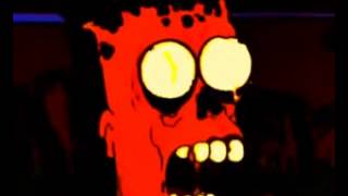 Very scary Homer Simpson in Lost Episide The Simpsons